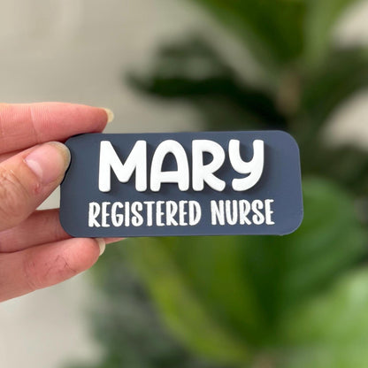 Professional Name Badge