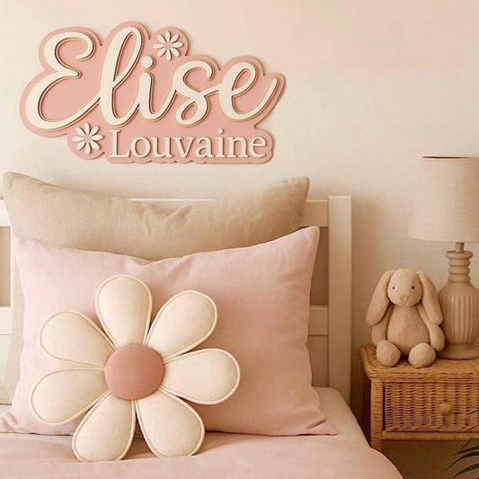 Daisy Name Plaque