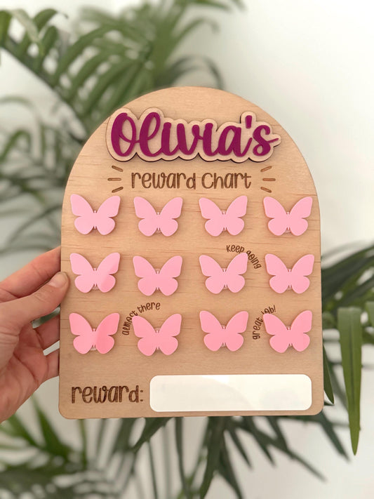 Butterfly Reward Chart
