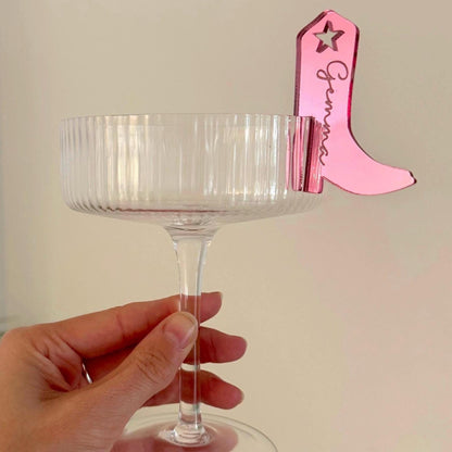 Cowgirl Themed Drink Marker
