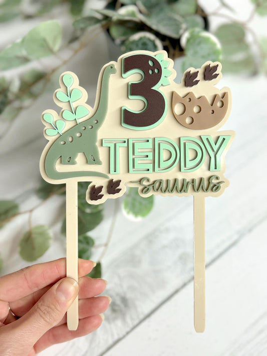 Dino Cake Topper