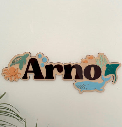 Under The Sea Room Plaque