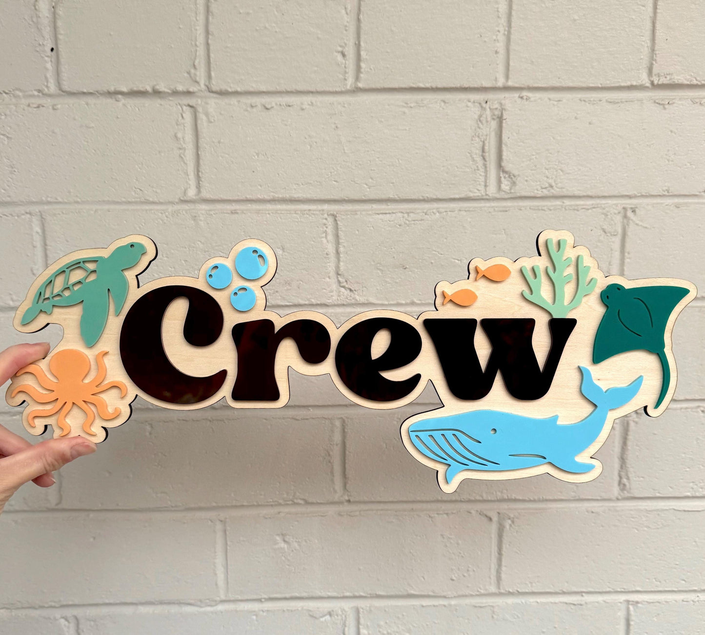 Under The Sea Room Plaque