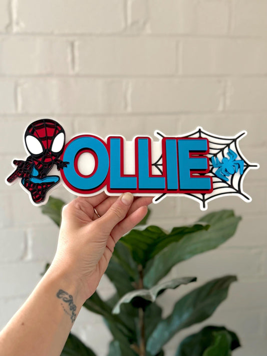 Spiderman Wall Plaque