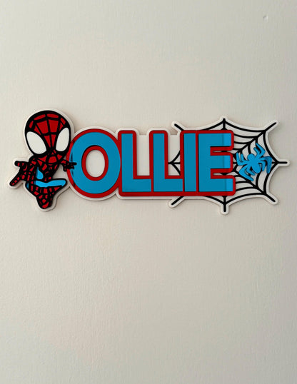 Spiderman Wall Plaque