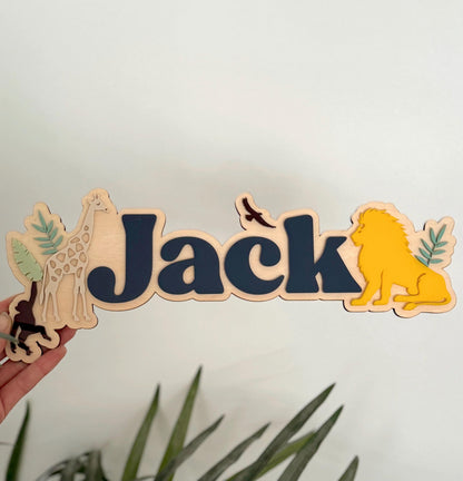 Safari Room Sign