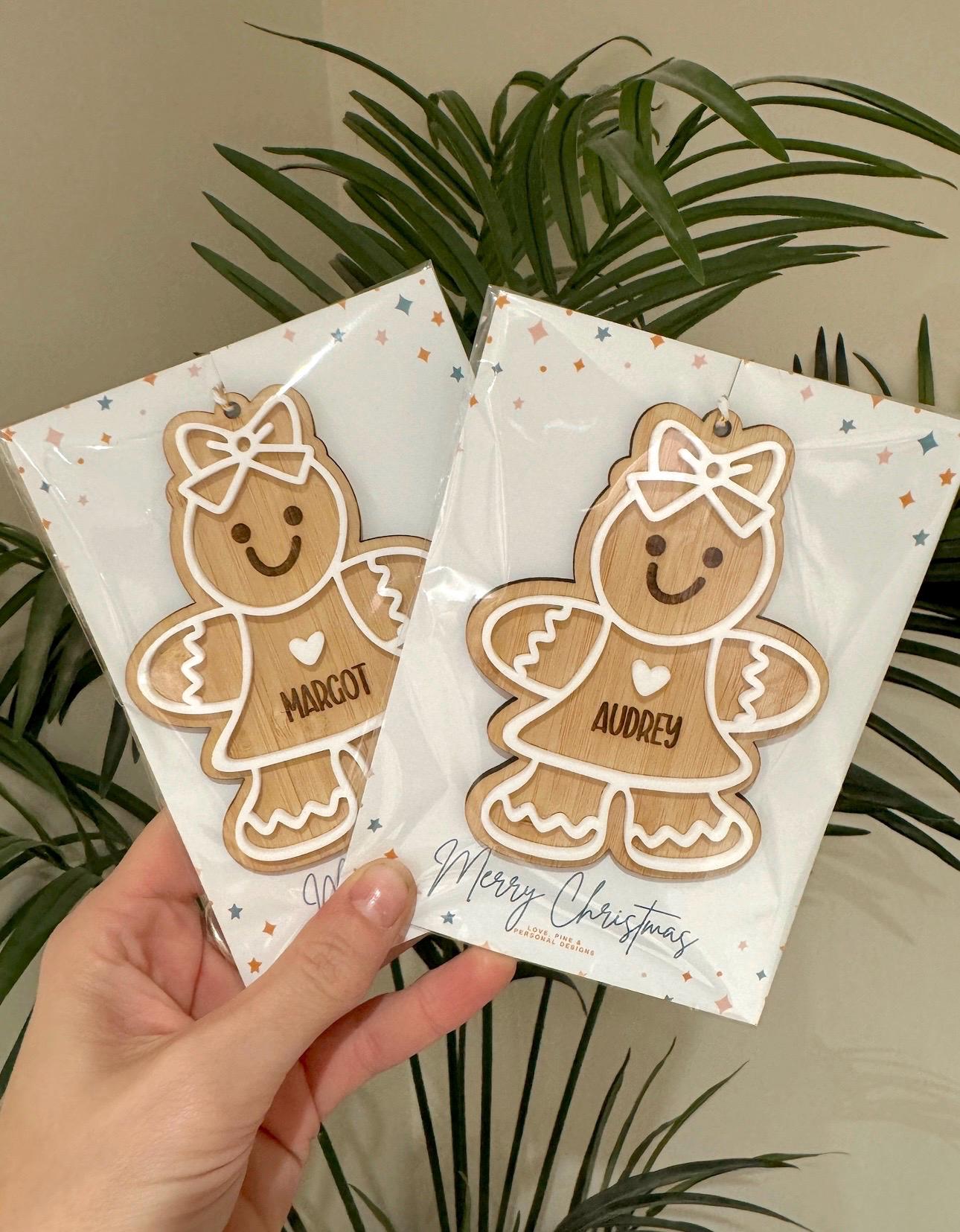 Gingerbread Christmas Ornament