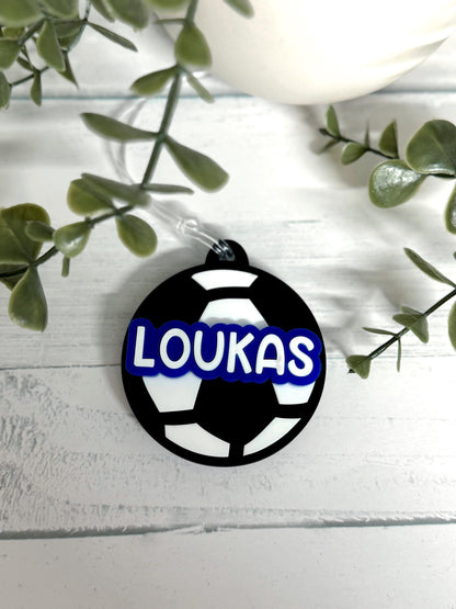 Soccer Bag Tag