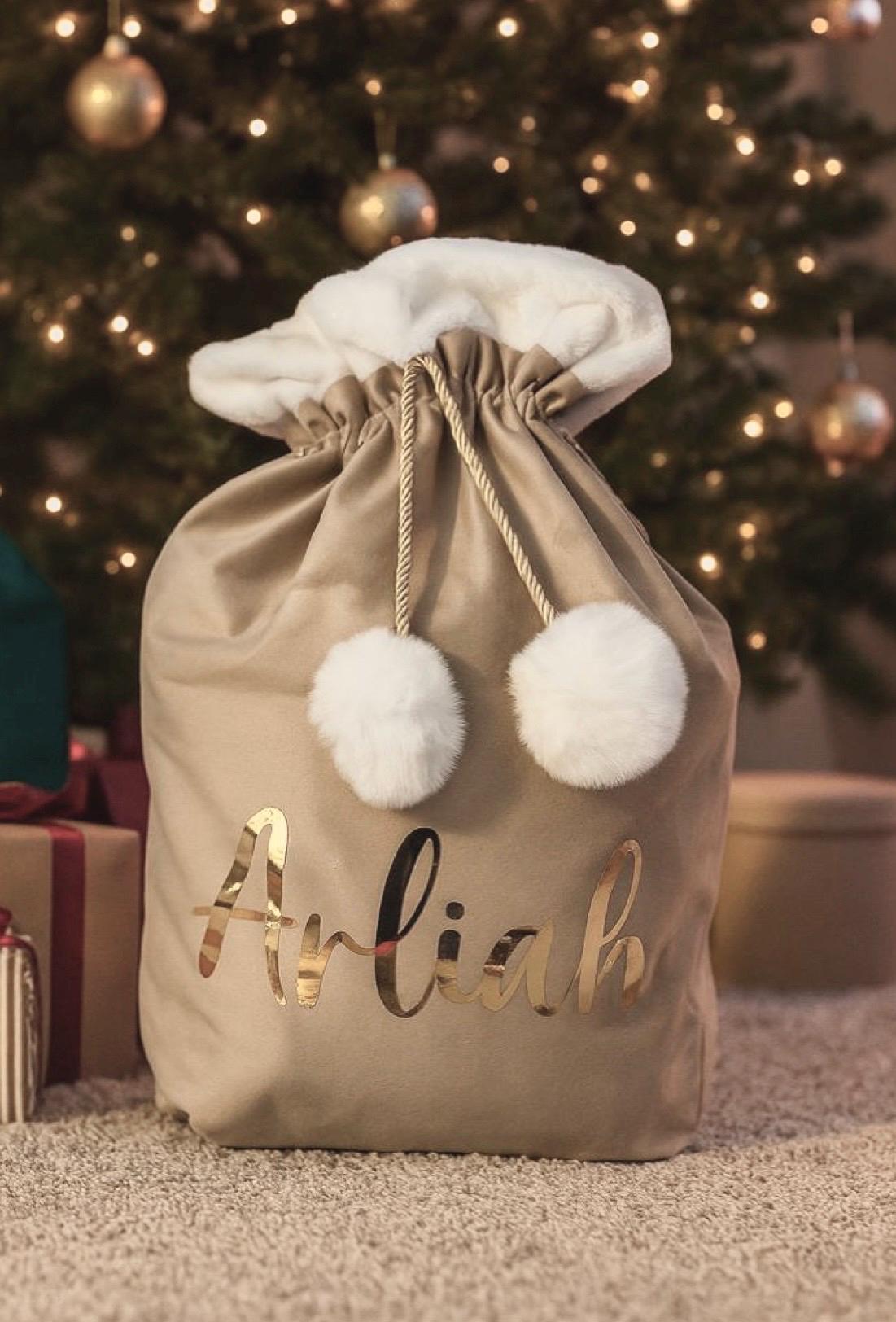 Premium Velvet Santa Sack