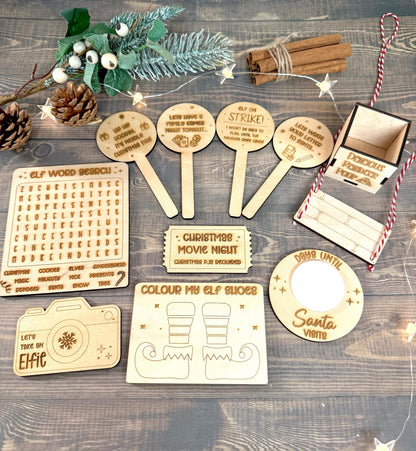 Wooden Elf Props (Set 2)