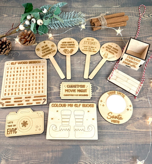 Wooden Elf Props (Set 2)