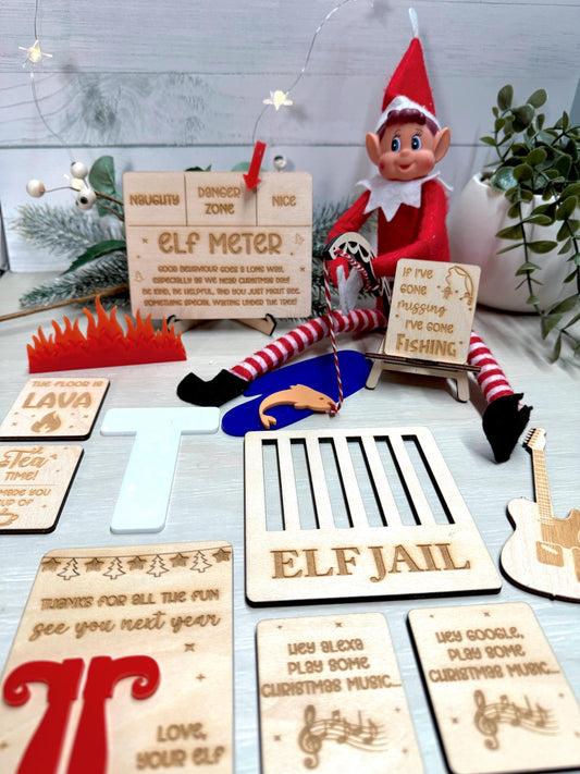 Wooden Elf Props (Set 3)