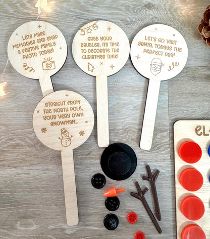 Wooden Elf Props (Set 4)