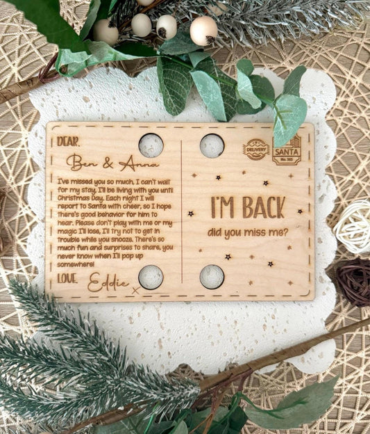 Elf Return Postcard