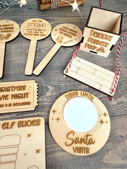 Wooden Elf Props (Set 2)