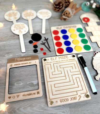 Wooden Elf Props (Set 4)