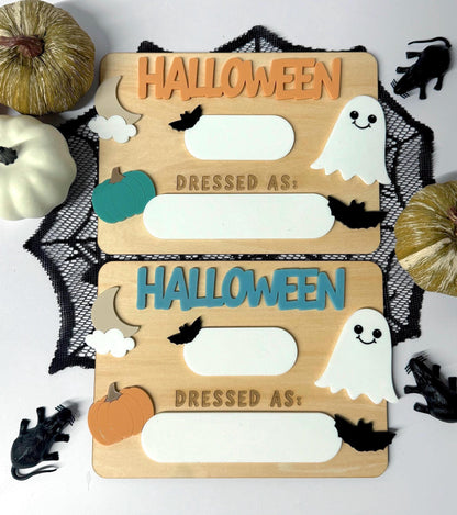 Halloween Costume Plaque