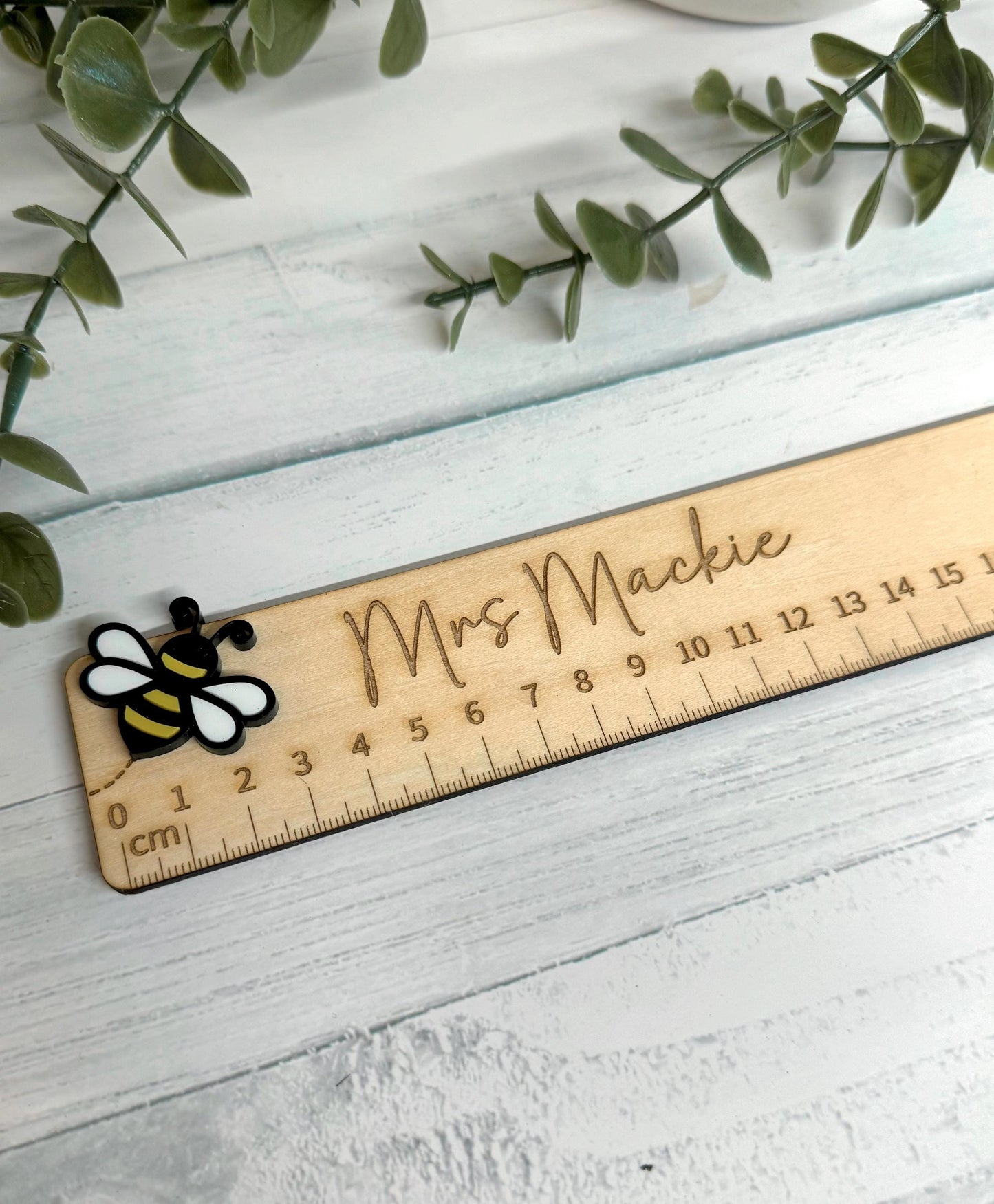Personalised Teacher Ruler - Bee