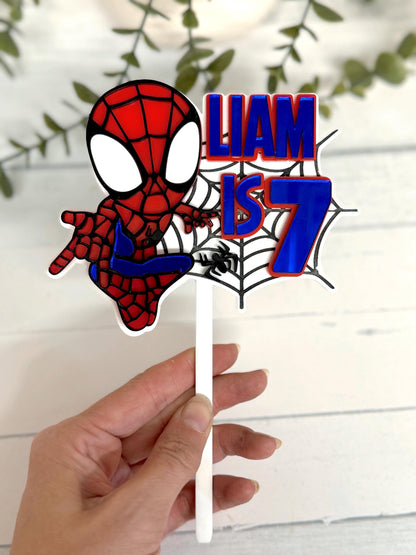 Spider Cake Topper