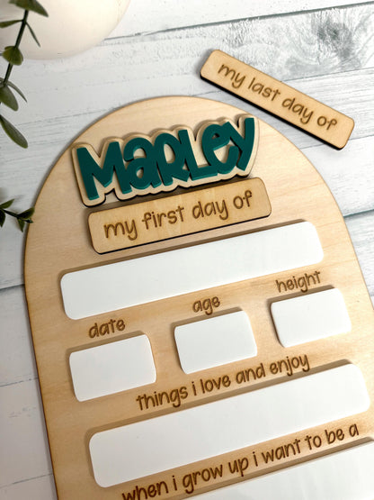 Back to School Board