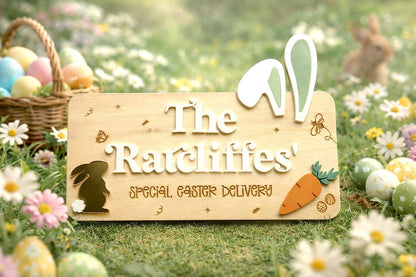 Easter Crate Plaque