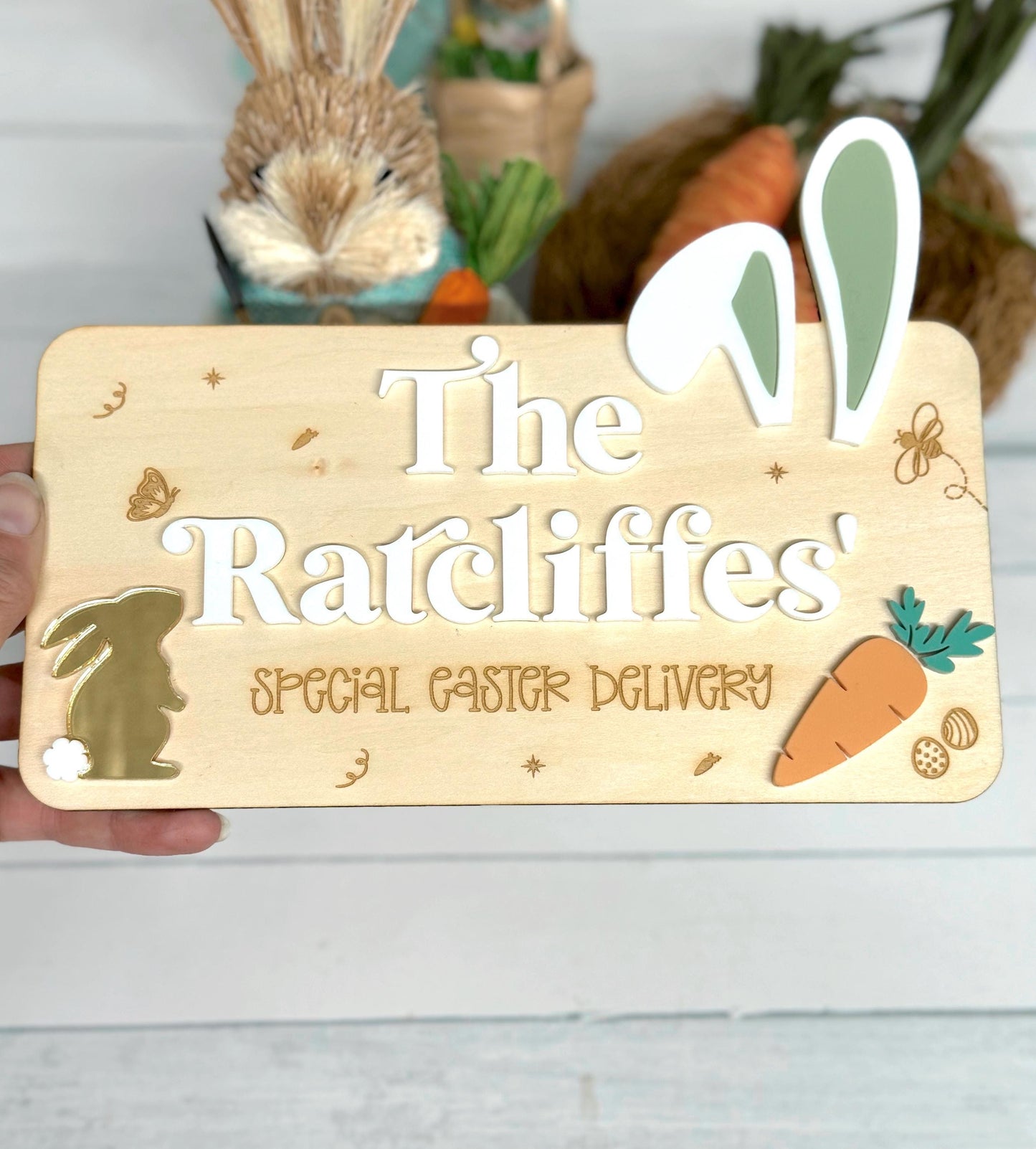 Easter Crate Plaque