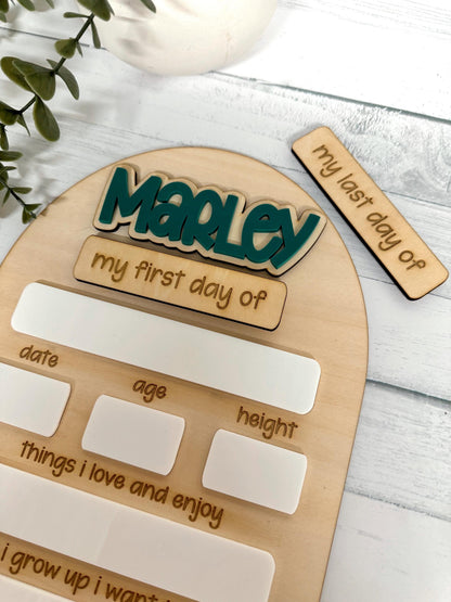 Back to School Board