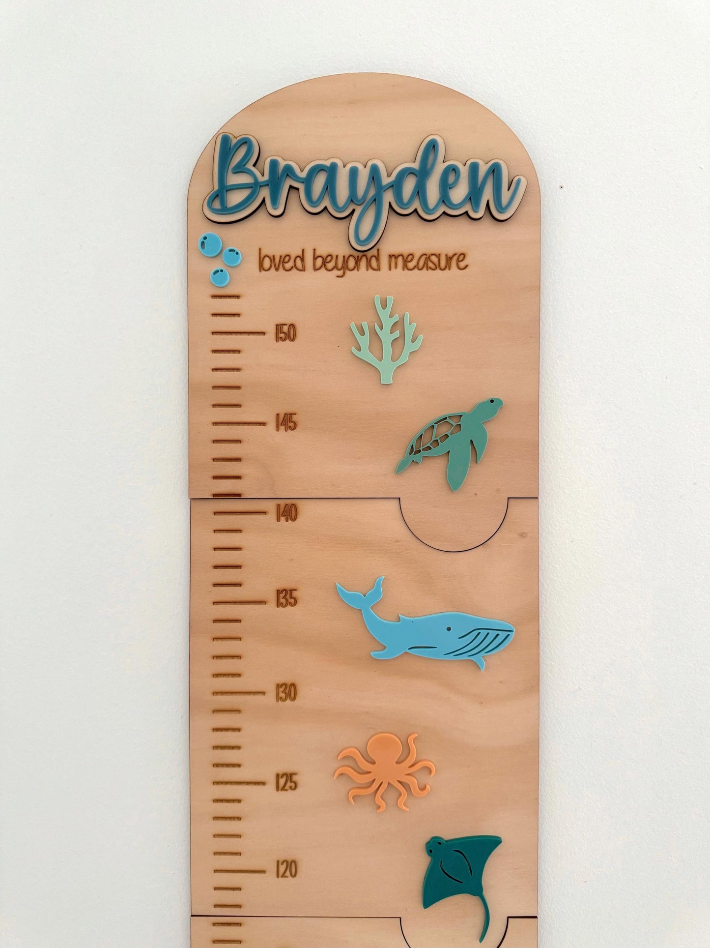 Under The Sea Growth Chart