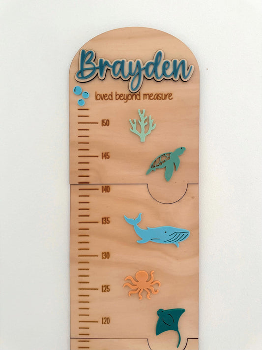 Under The Sea Growth Chart