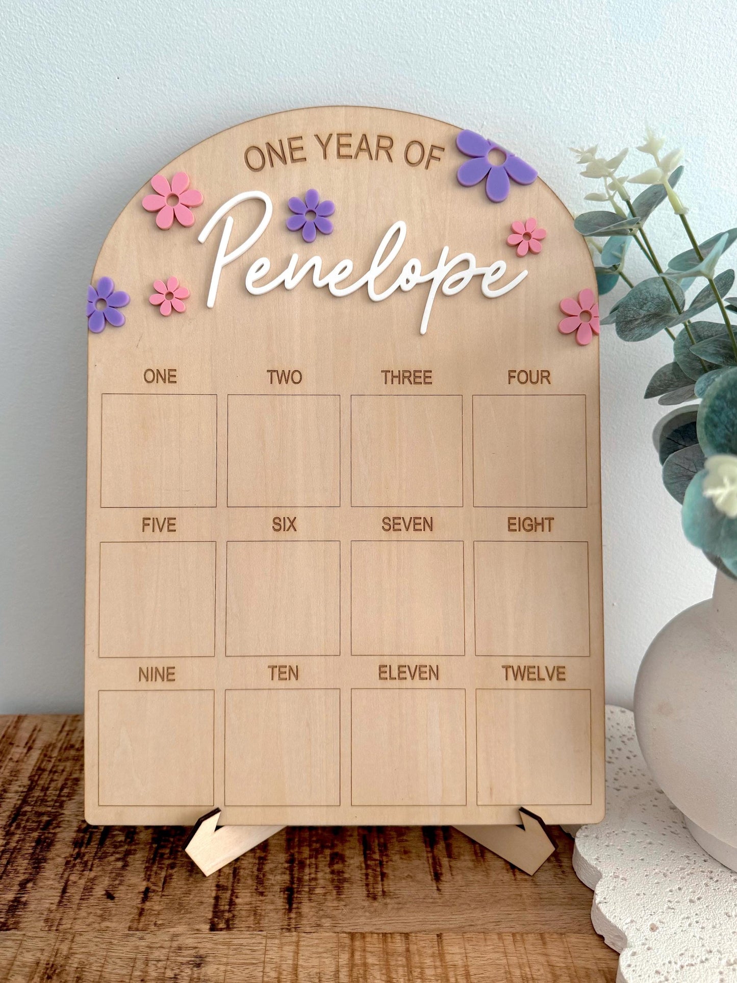 Daisy First Birthday Board