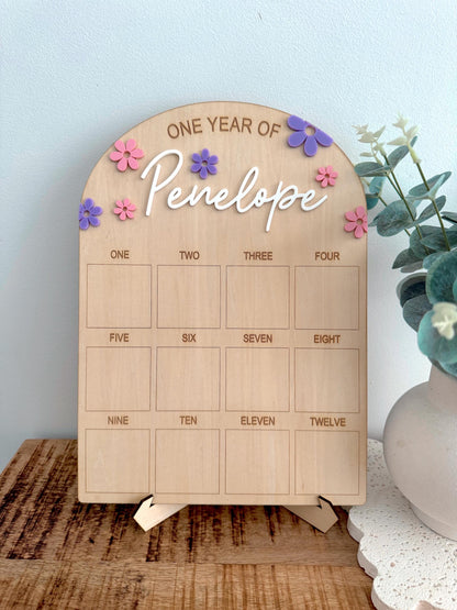 Daisy First Birthday Board
