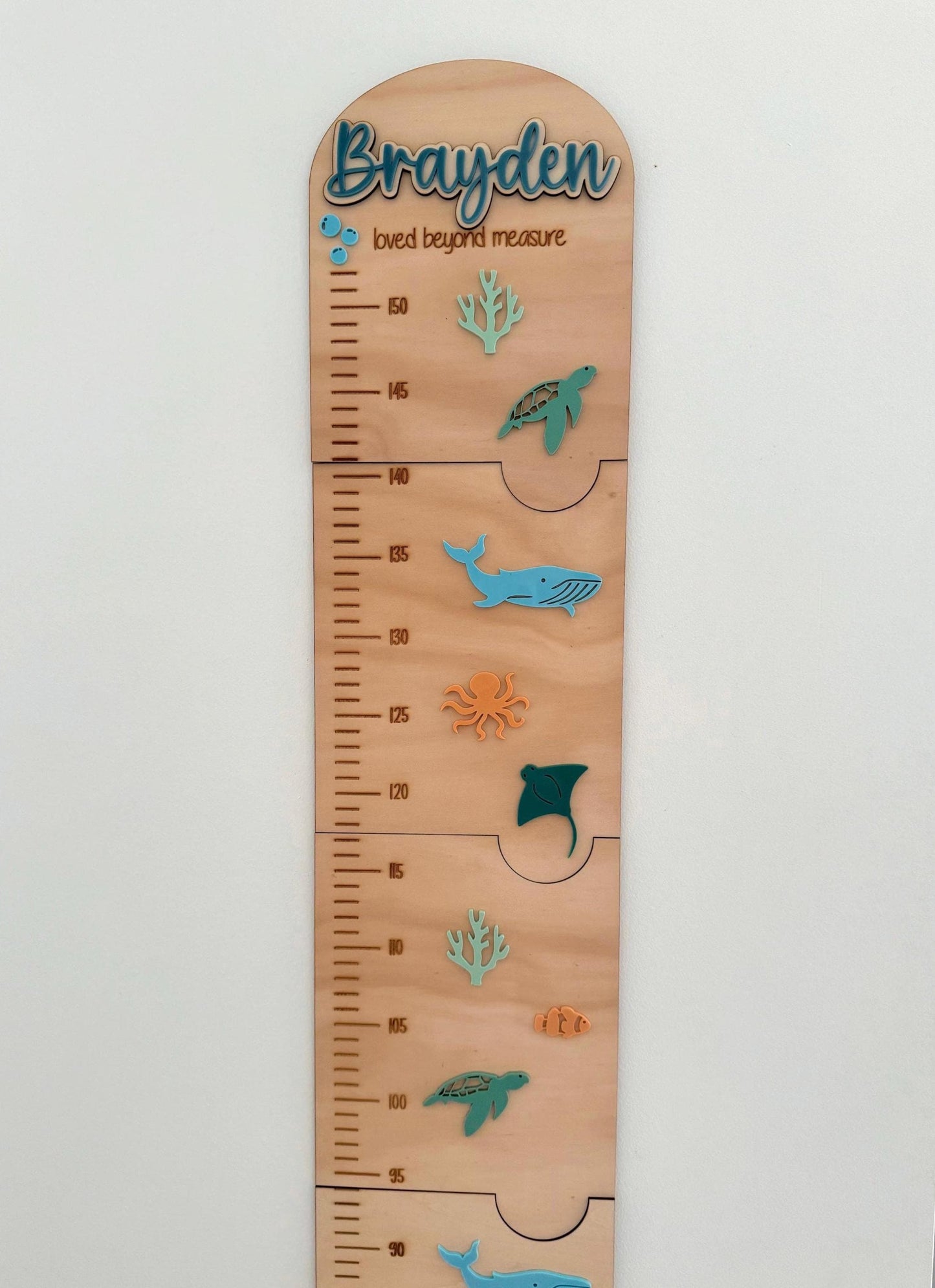 Under The Sea Growth Chart