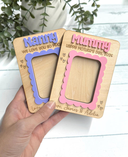 Custom Mother's Day Photo Fridge Magnet