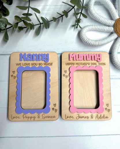 Custom Mother's Day Photo Fridge Magnet