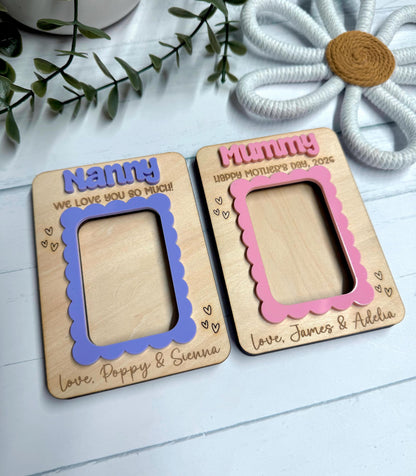 Custom Mother's Day Photo Fridge Magnet