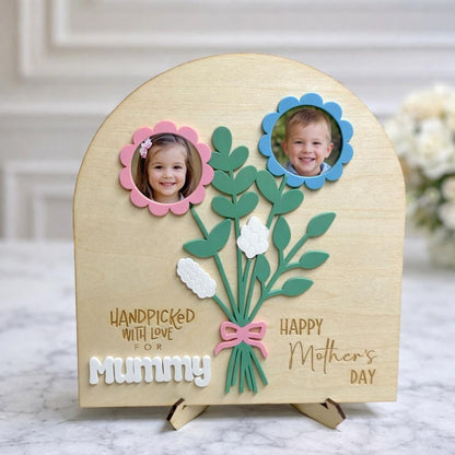 Mother's Day Flower Bouquet Photo Frame