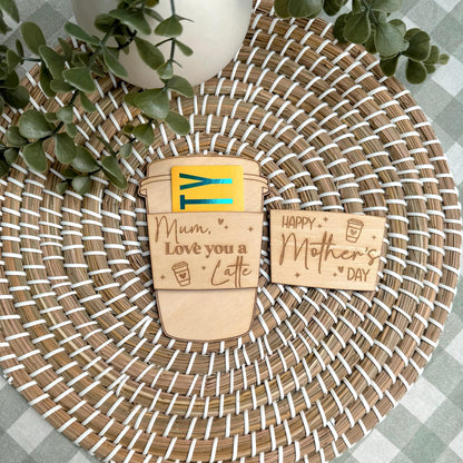 Mother's Day Coffee Cup Gift Card Holder