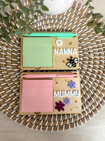 Mothers Day Personalised Sticky Note Holder