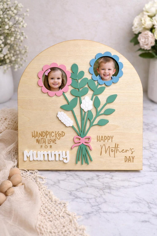 Mother's Day Flower Bouquet Photo Frame