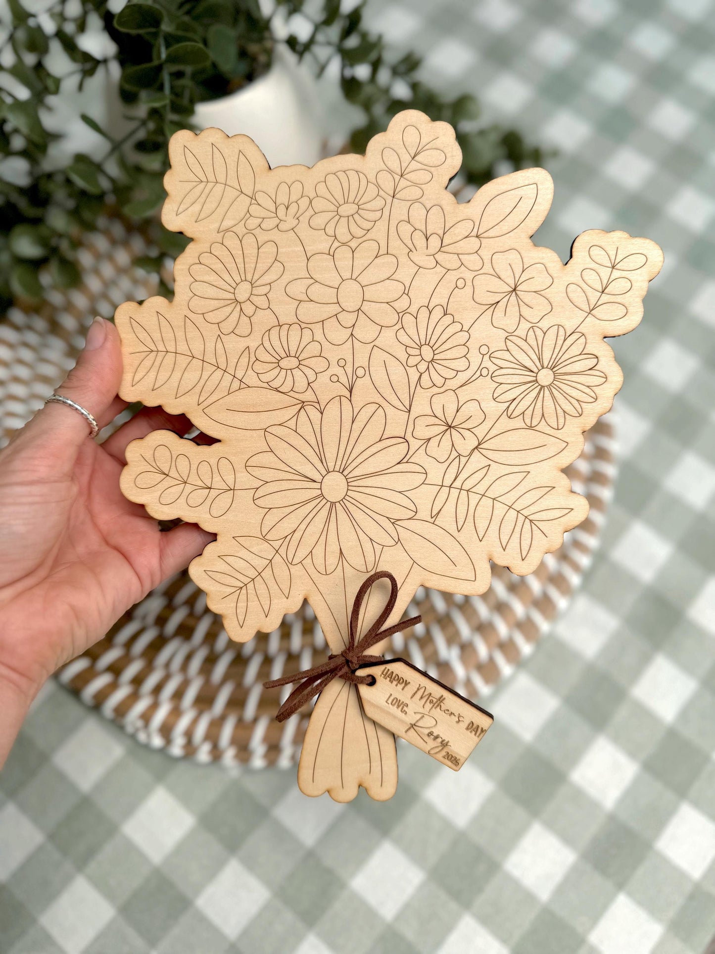 Mother's Day DIY Paint Flowers