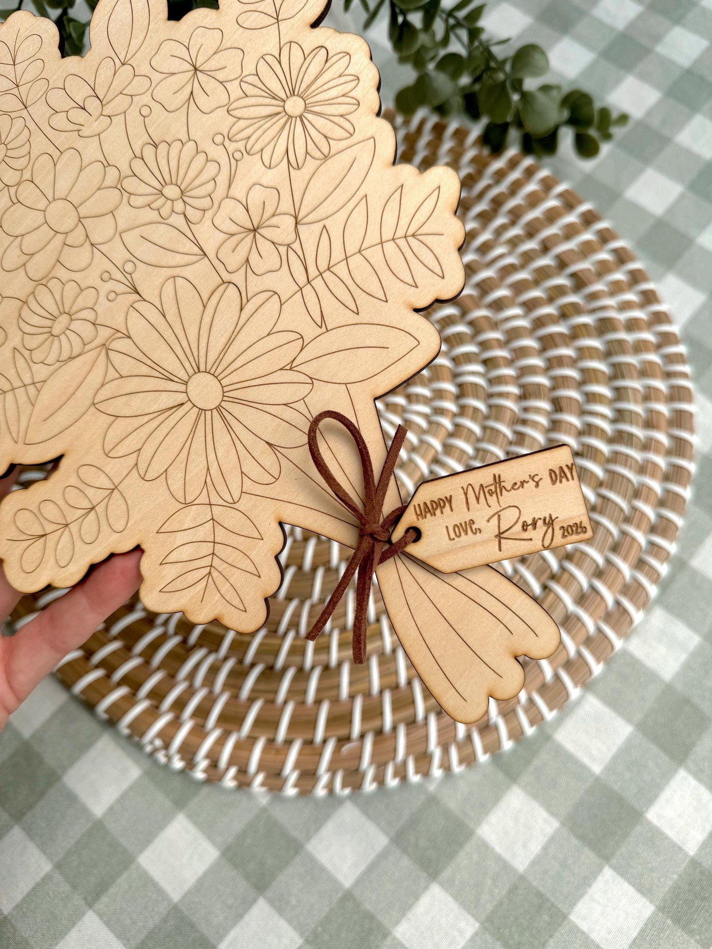 Mother's Day DIY Paint Flowers