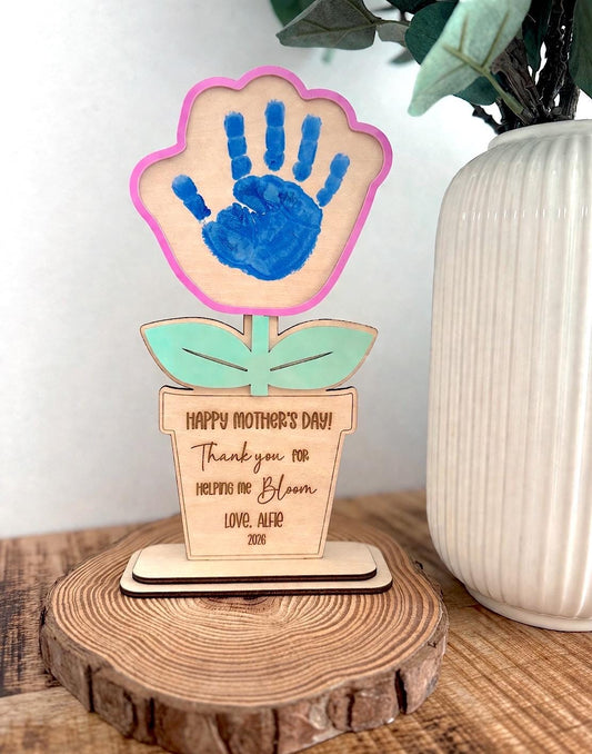 Personalised Mother's Day Hand Print Stand