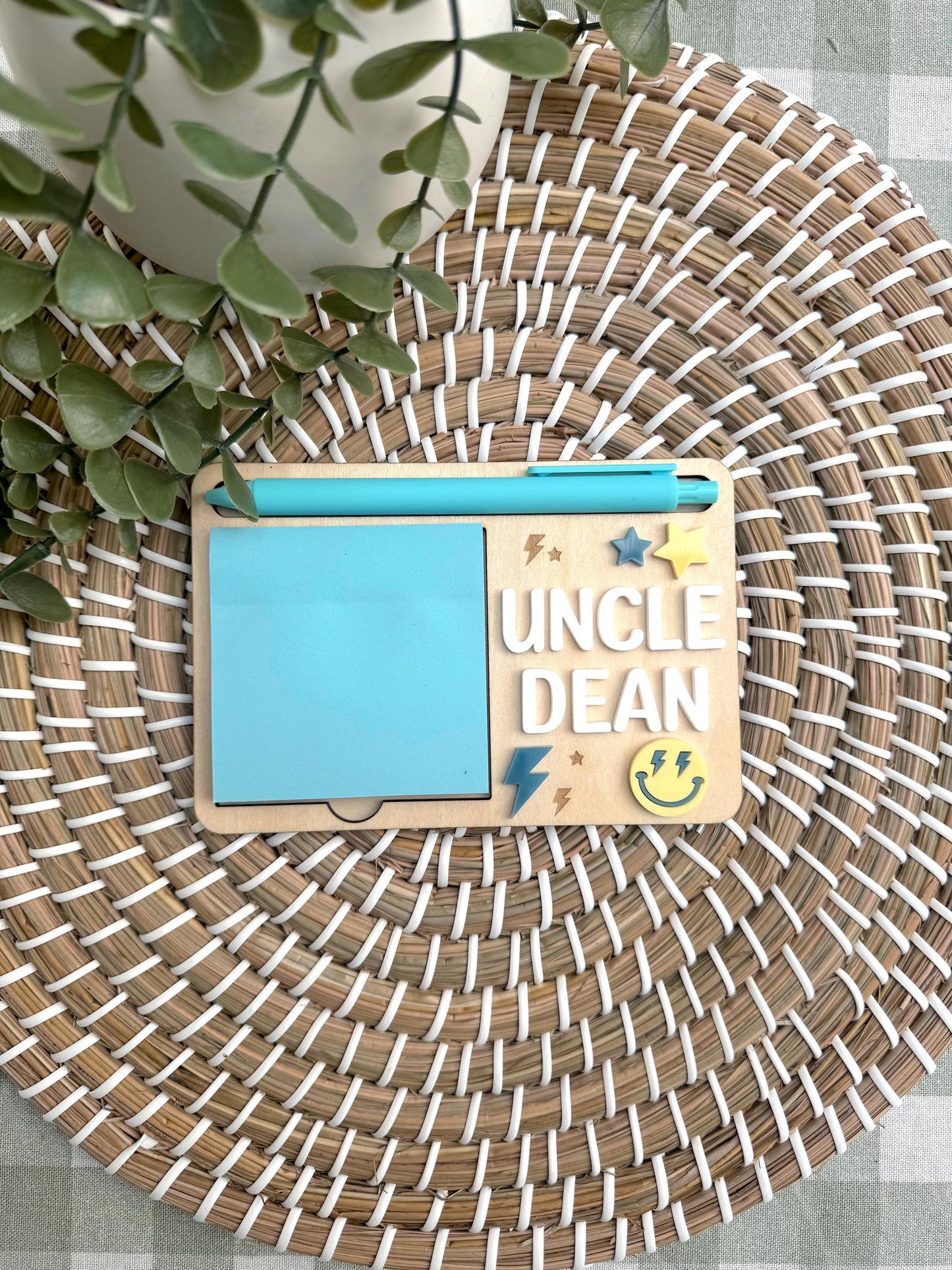 Fathers Day Sticky Note Holder