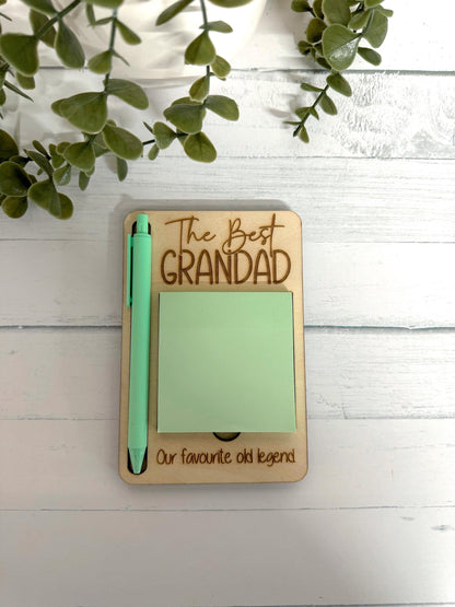 Fathers Day Sticky Note Holder