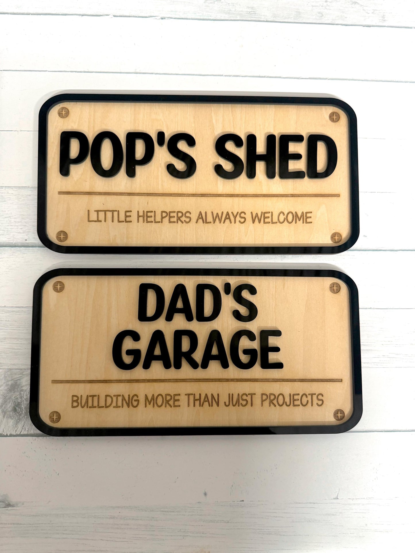 Custom Garage Shed Sign