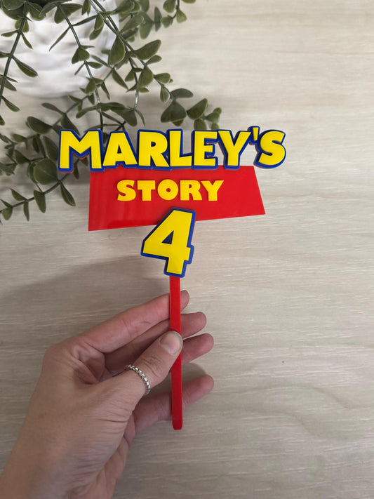 Toy Themed Cake Topper
