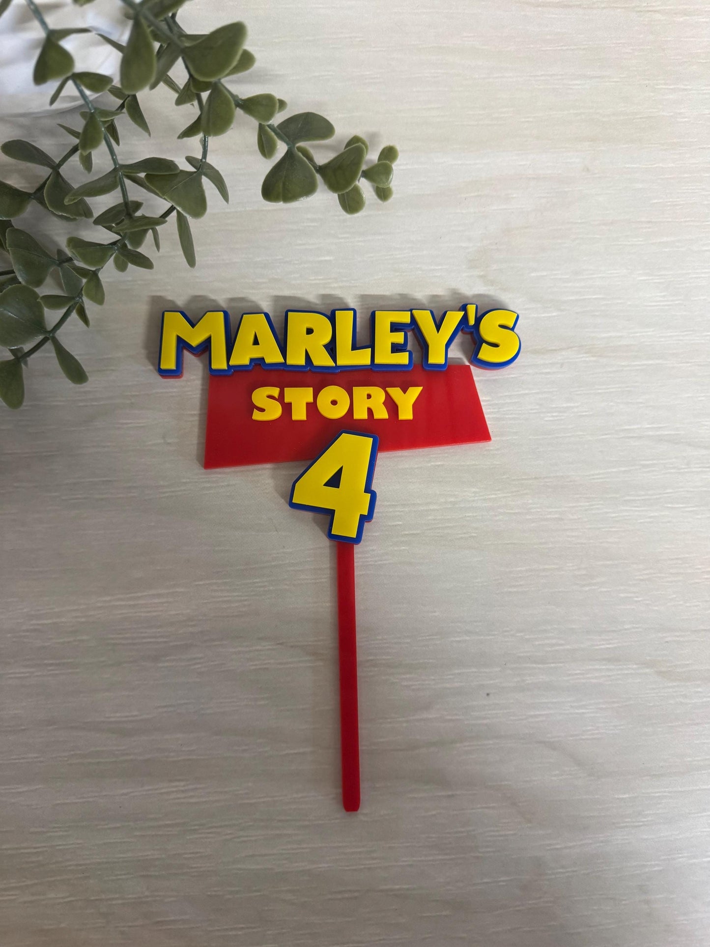 Toy Themed Cake Topper