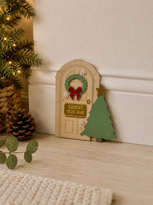Personalised Elf Door Premium