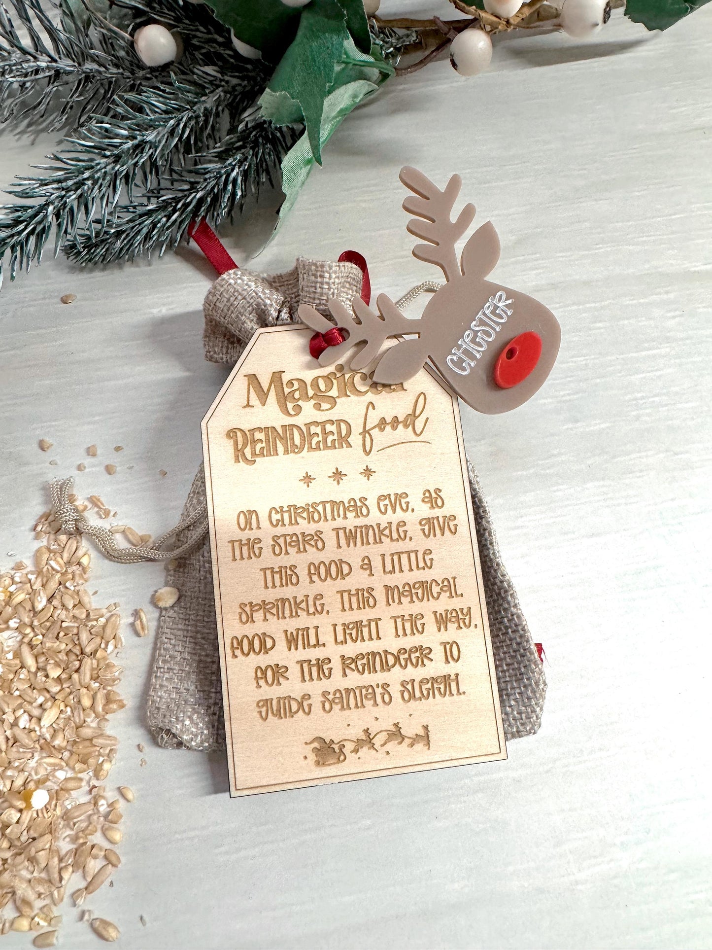 Magical Reindeer Feed Bag