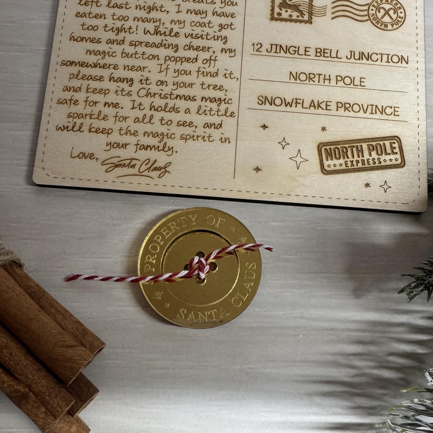Santa's Lost Button